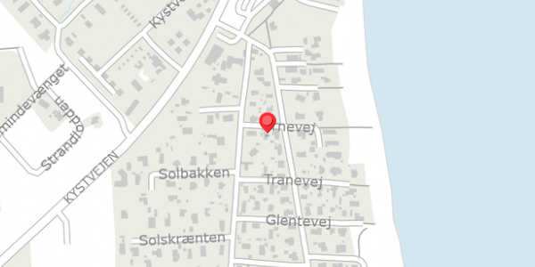 Trafikstøjkort på Ørnevej 21, 8300 Odder