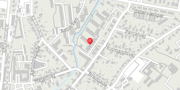 Trafikstøjkort på Østergade 35A, 2. 2, 8300 Odder