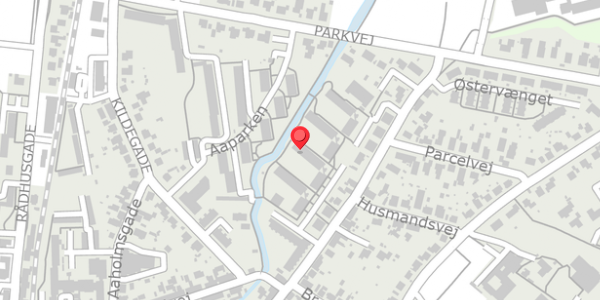 Trafikstøjkort på Østergade 35D, 2. th, 8300 Odder