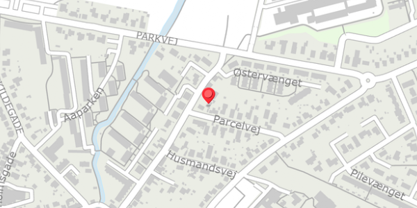 Trafikstøjkort på Østergade 52, 8300 Odder