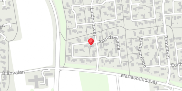 Trafikstøjkort på Andersminde 10, . , 8960 Randers SØ