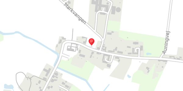 Trafikstøjkort på Auningvej 39, 8963 Auning