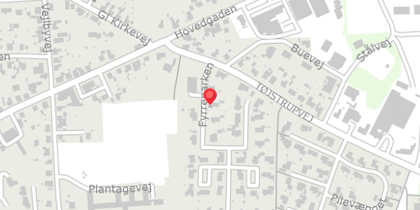 Trafikstøjkort på Fyrreparken 42, . , 8961 Allingåbro