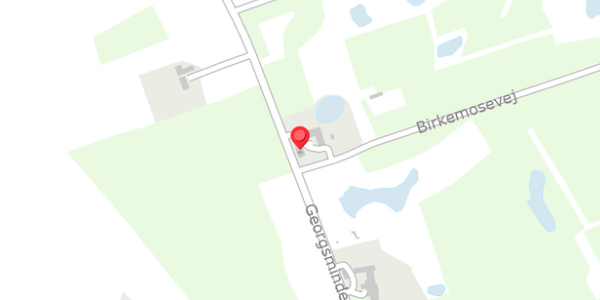 Trafikstøjkort på Georgsmindevej 3, . , 8961 Allingåbro