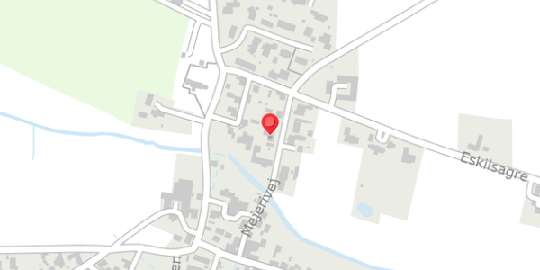 Trafikstøjkort på Mejerivej 7, 8961 Allingåbro