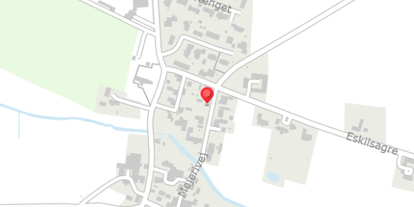 Trafikstøjkort på Mejerivej 9, 8961 Allingåbro