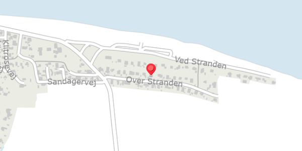 Trafikstøjkort på Over Stranden 15, . , 8961 Allingåbro