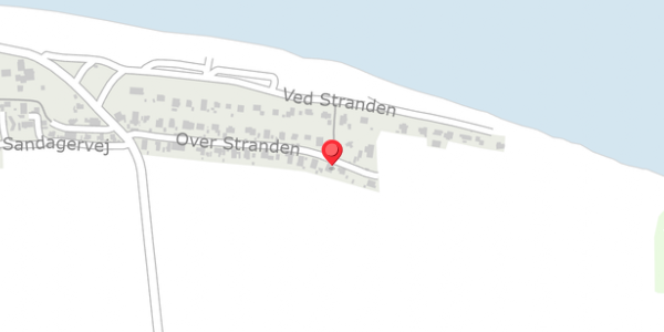 Trafikstøjkort på Over Stranden 24, . , 8961 Allingåbro