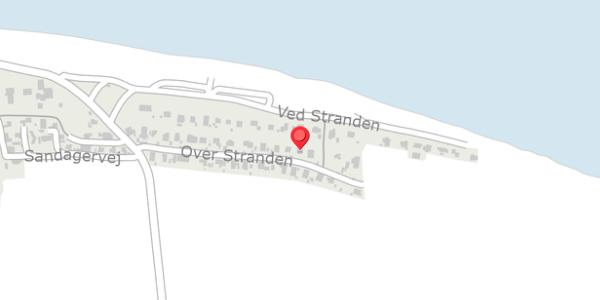 Trafikstøjkort på Over Stranden 27, . , 8961 Allingåbro