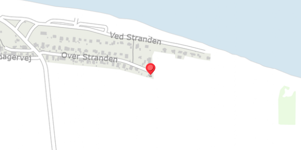 Trafikstøjkort på Over Stranden 28, . , 8961 Allingåbro