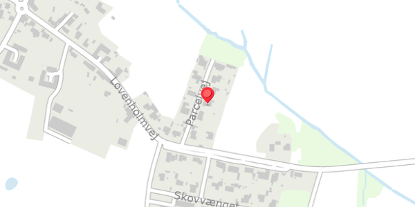 Trafikstøjkort på Parcelvej 6, 8963 Auning
