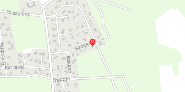 Trafikstøjkort på Svinget 35, . , 8961 Allingåbro
