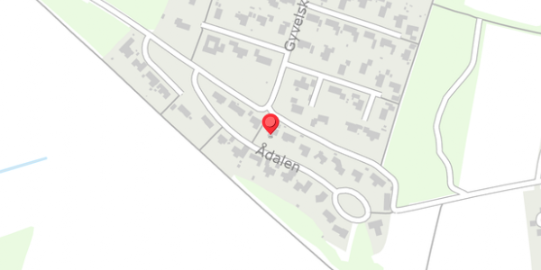 Trafikstøjkort på Ådalen 7, 8961 Allingåbro