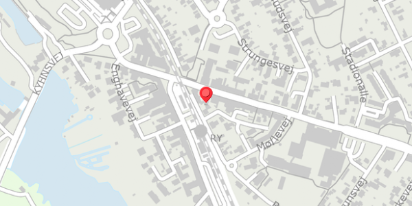 Trafikstøjkort på Bodalsvej 3, 8680 Ry