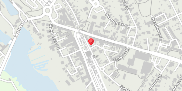 Trafikstøjkort på Bodalsvej 5, 8680 Ry