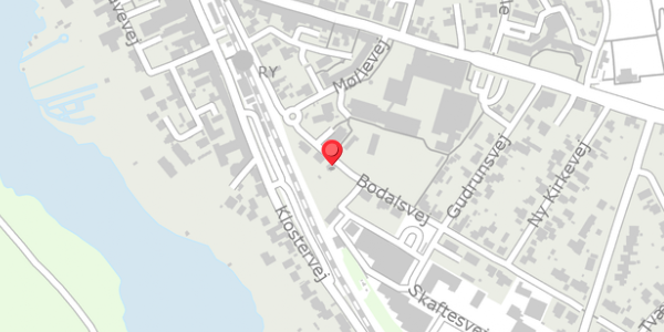 Trafikstøjkort på Bodalsvej 8, . , 8680 Ry