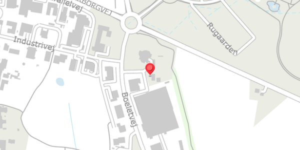 Trafikstøjkort på Boeletvej 5, . , 8680 Ry