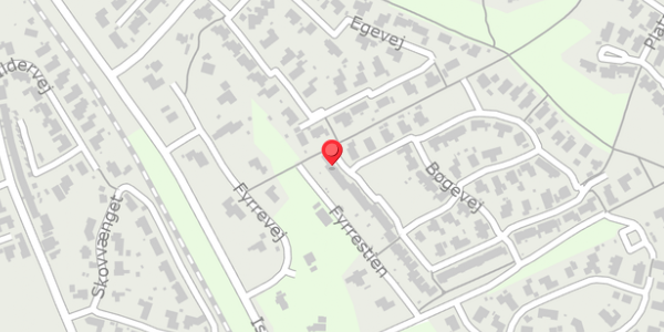 Trafikstøjkort på Bøgevej 49, 8680 Ry