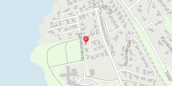 Trafikstøjkort på Egernvej 10, . , 8680 Ry
