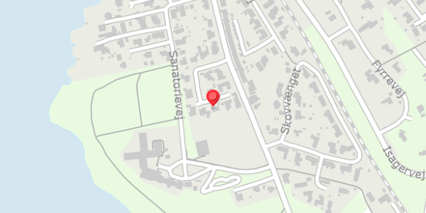 Trafikstøjkort på Egernvej 18, . , 8680 Ry