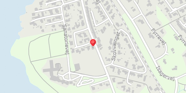 Trafikstøjkort på Egernvej 22, 8680 Ry