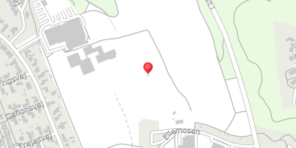 Trafikstøjkort på Ellemosen 13, 8680 Ry