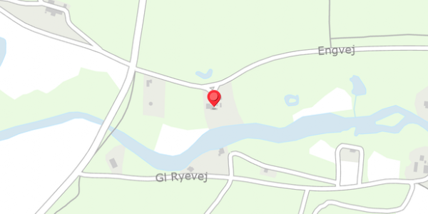 Trafikstøjkort på Engvej 13, 8680 Ry