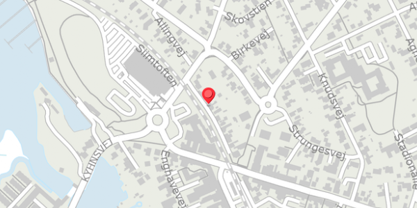 Trafikstøjkort på Fredensvej 20, . , 8680 Ry