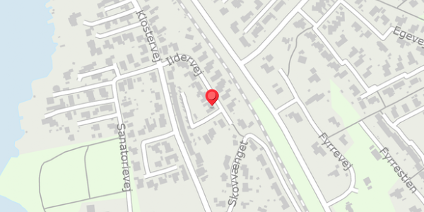 Trafikstøjkort på Ildervej 12, 8680 Ry