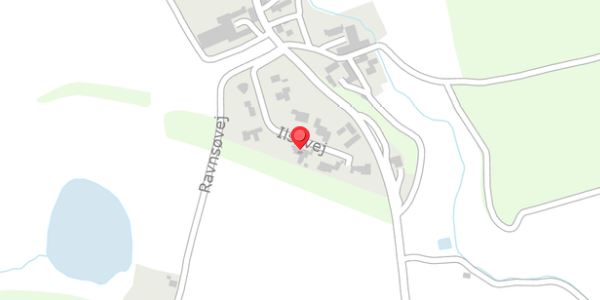 Trafikstøjkort på Ilsøvej 10, . , 8680 Ry