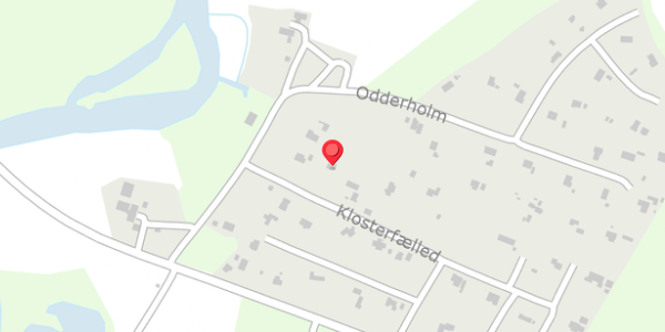 Trafikstøjkort på Klosterfælled 5, 8680 Ry