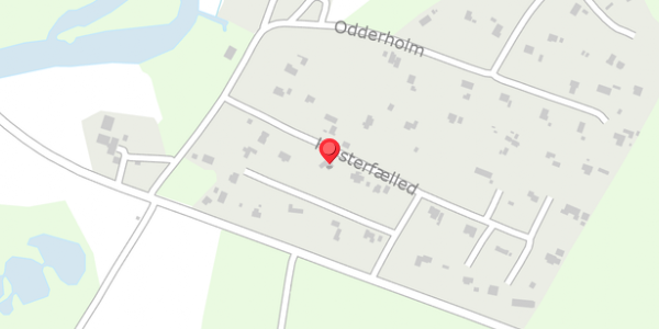Trafikstøjkort på Klosterfælled 8, 8680 Ry