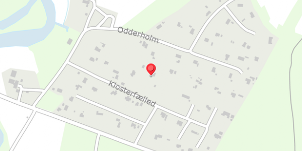 Trafikstøjkort på Klosterfælled 11, . , 8680 Ry