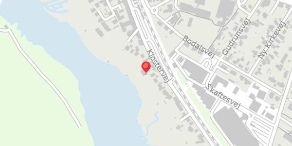 Trafikstøjkort på Klostervej 56, 8680 Ry