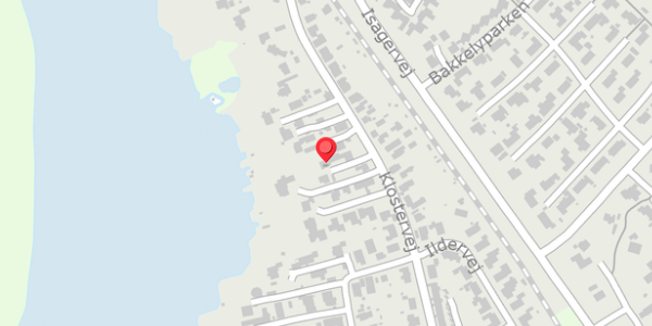 Trafikstøjkort på Klostervej 106B, 8680 Ry