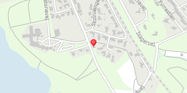 Trafikstøjkort på Klostervej 109, 8680 Ry