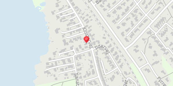 Trafikstøjkort på Klostervej 116, 8680 Ry