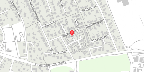 Trafikstøjkort på Moselunden 5D, . , 8680 Ry
