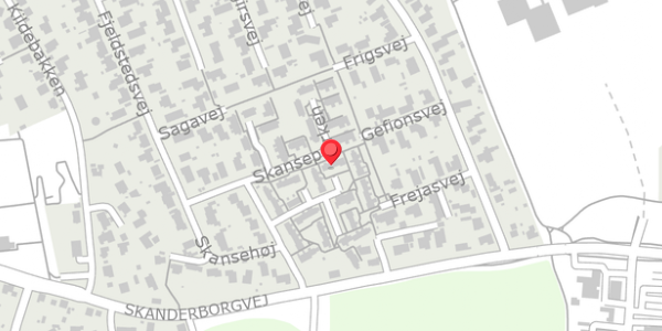 Trafikstøjkort på Moselunden 9B, . , 8680 Ry