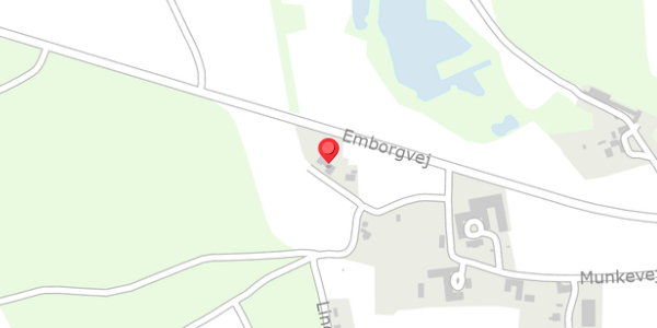 Trafikstøjkort på Munkevej 1, 8680 Ry