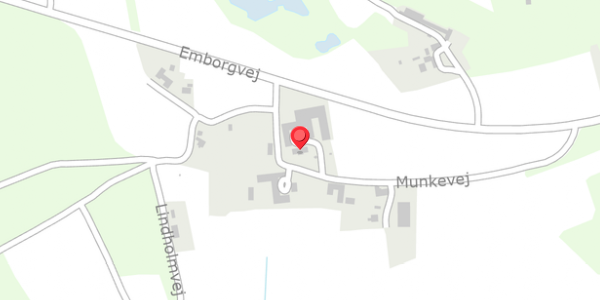 Trafikstøjkort på Munkevej 5, 8680 Ry