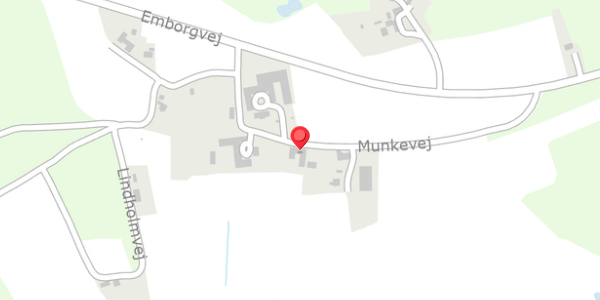 Trafikstøjkort på Munkevej 14, 8680 Ry