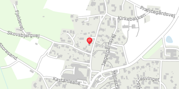 Trafikstøjkort på Nyvej 15, . , 8680 Ry