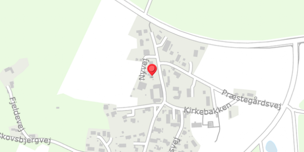 Trafikstøjkort på Nyvej 27, . , 8680 Ry