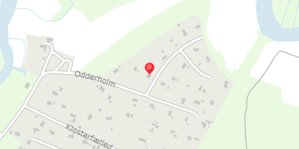 Trafikstøjkort på Odderholm 25, 8680 Ry