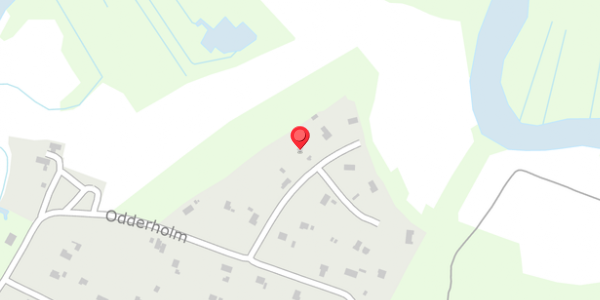 Trafikstøjkort på Odderholm 31, 8680 Ry