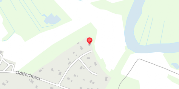 Trafikstøjkort på Odderholm 35, 8680 Ry
