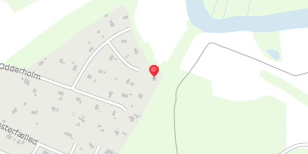 Trafikstøjkort på Odderholm 40, 8680 Ry