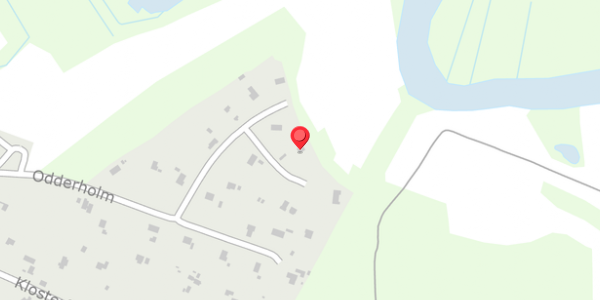 Trafikstøjkort på Odderholm 42, 8680 Ry