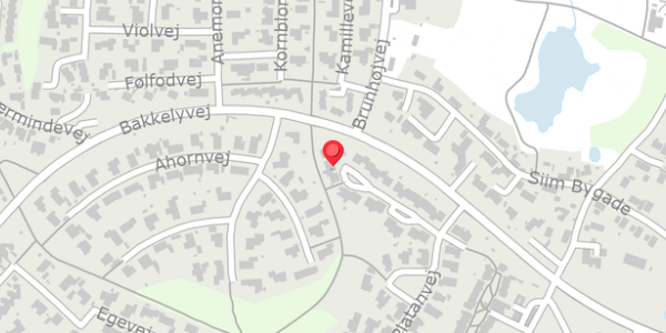 Trafikstøjkort på Platanvej 18A, . , 8680 Ry